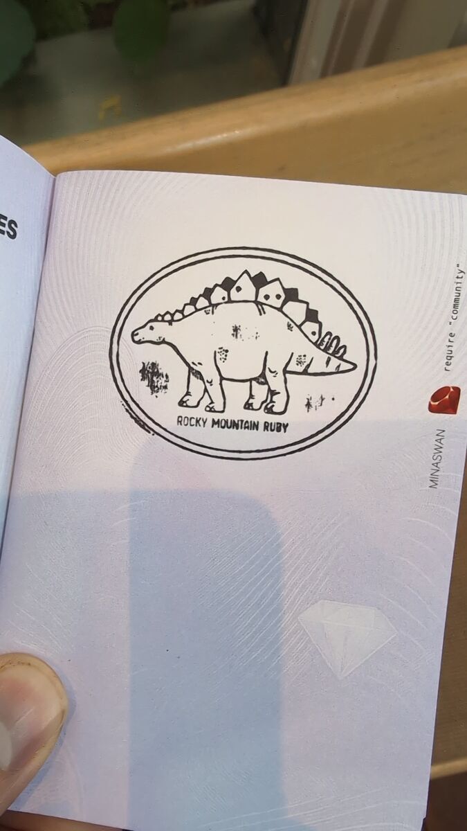 小型スタンプの例